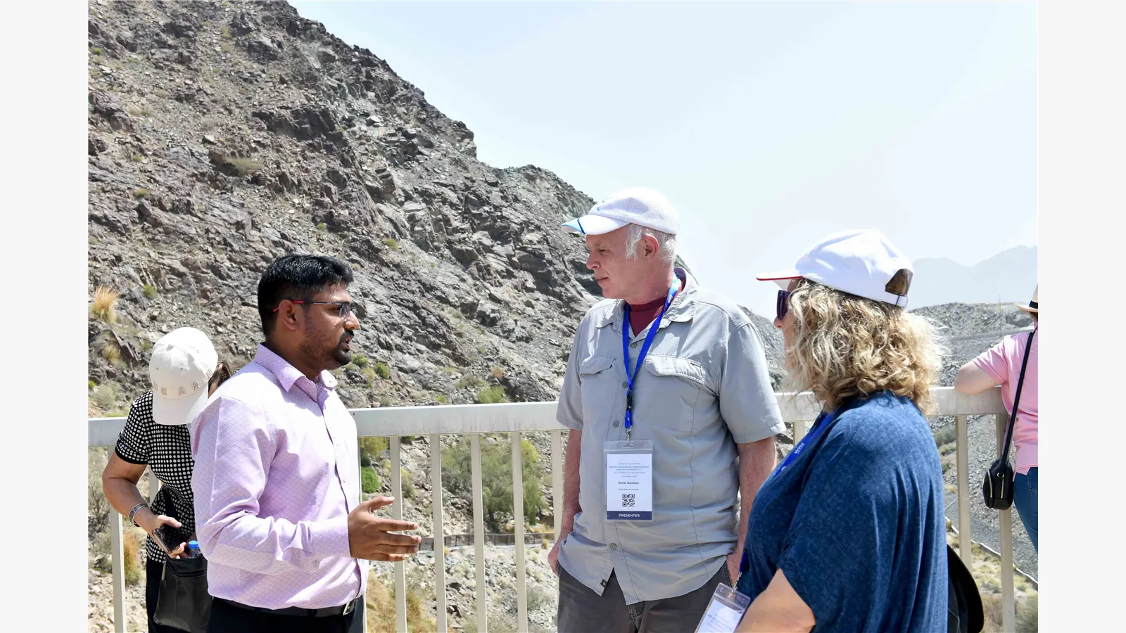 Researchers and Experts visit Al-Rafisah Dam in Khor Fakkan 2