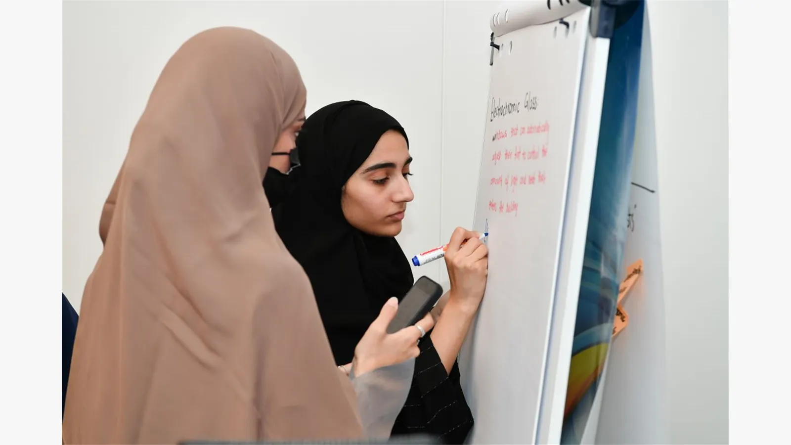 Brainstorming workshop for Intilaaqa students 7