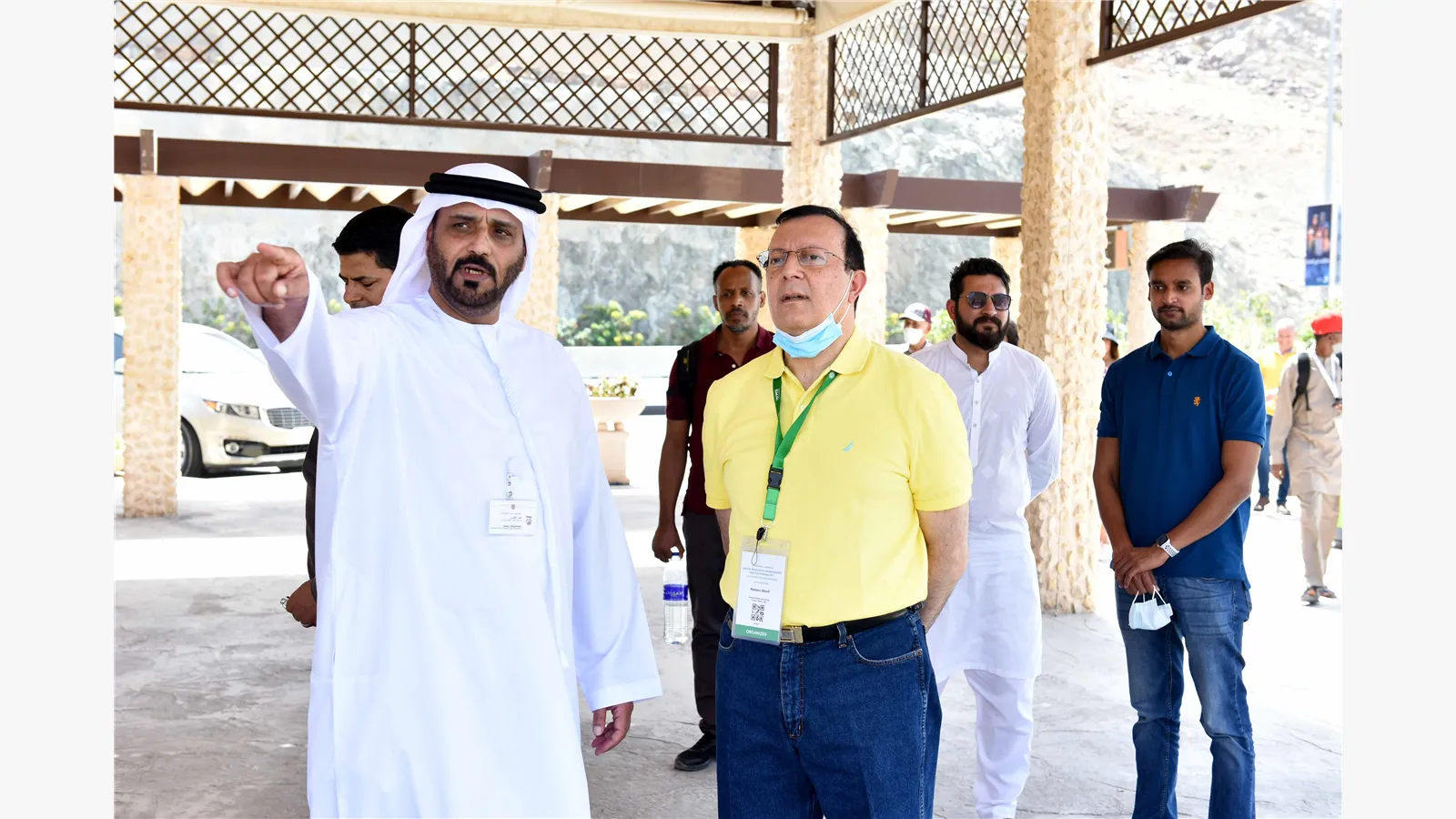 Researchers and Experts visit Al-Rafisah Dam in Khor Fakkan 7