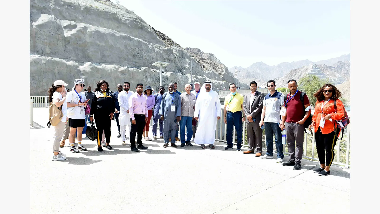 Researchers and Experts visit Al-Rafisah Dam in Khor Fakkan 3