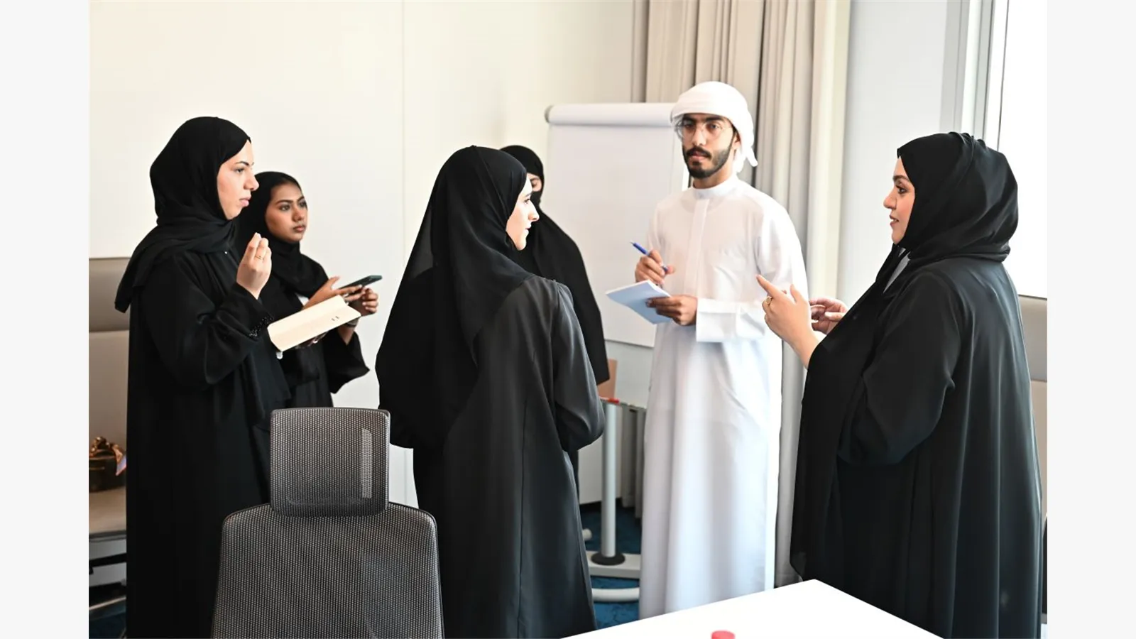 Brainstorming workshop for Intilaaqa students 5