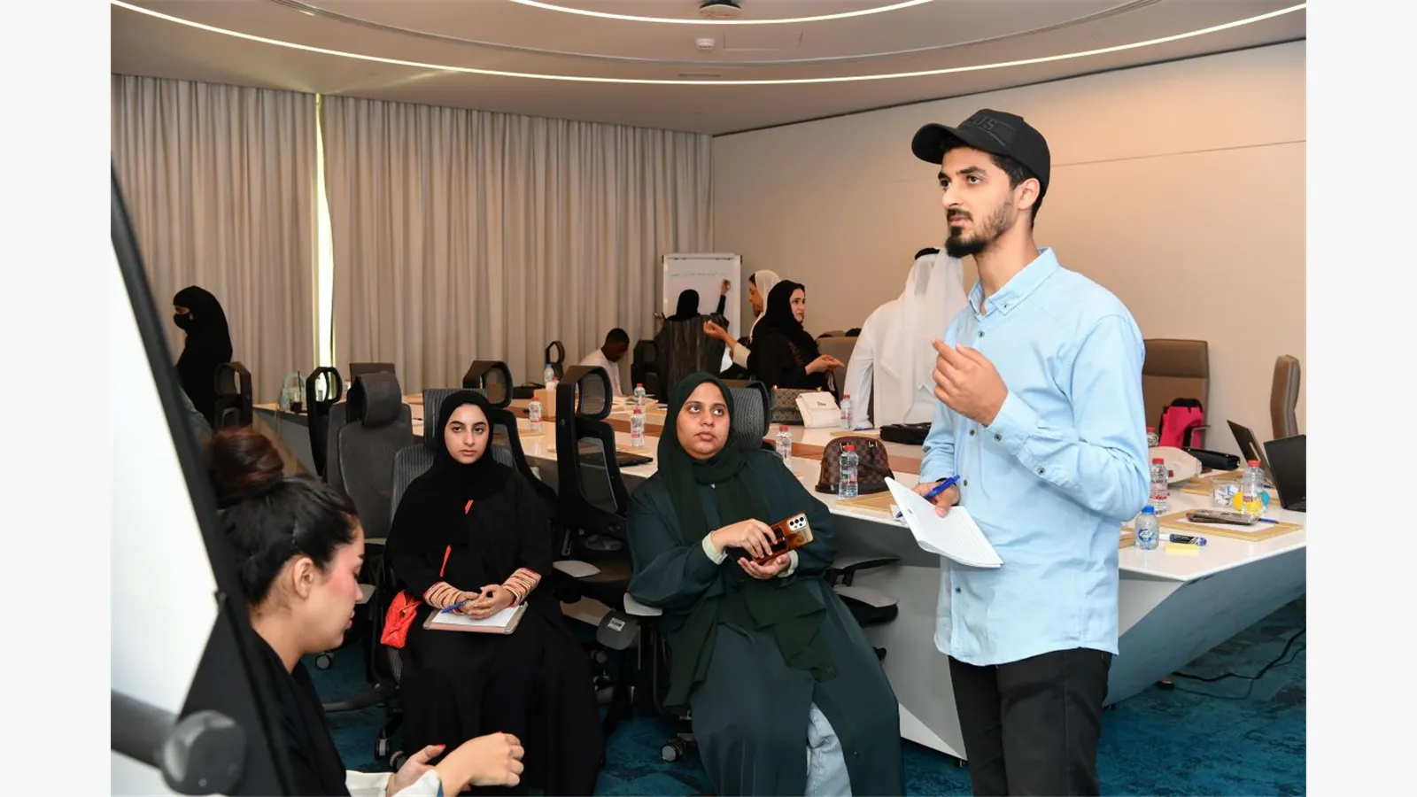 Brainstorming workshop for Intilaaqa students 12