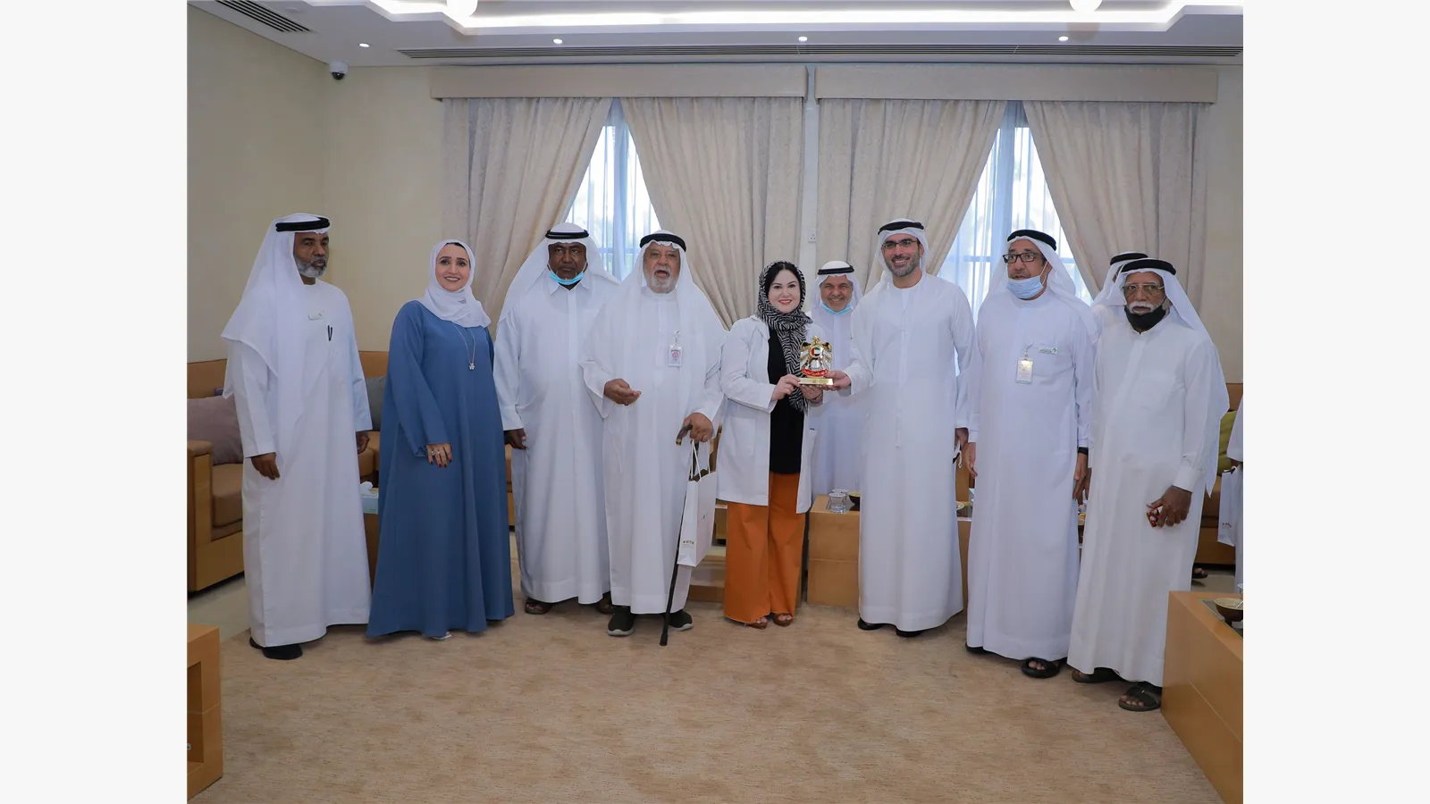 "Energy and Infrastructure" celebrates senior citizens on the occasion of the Arab Volunteer Day 7