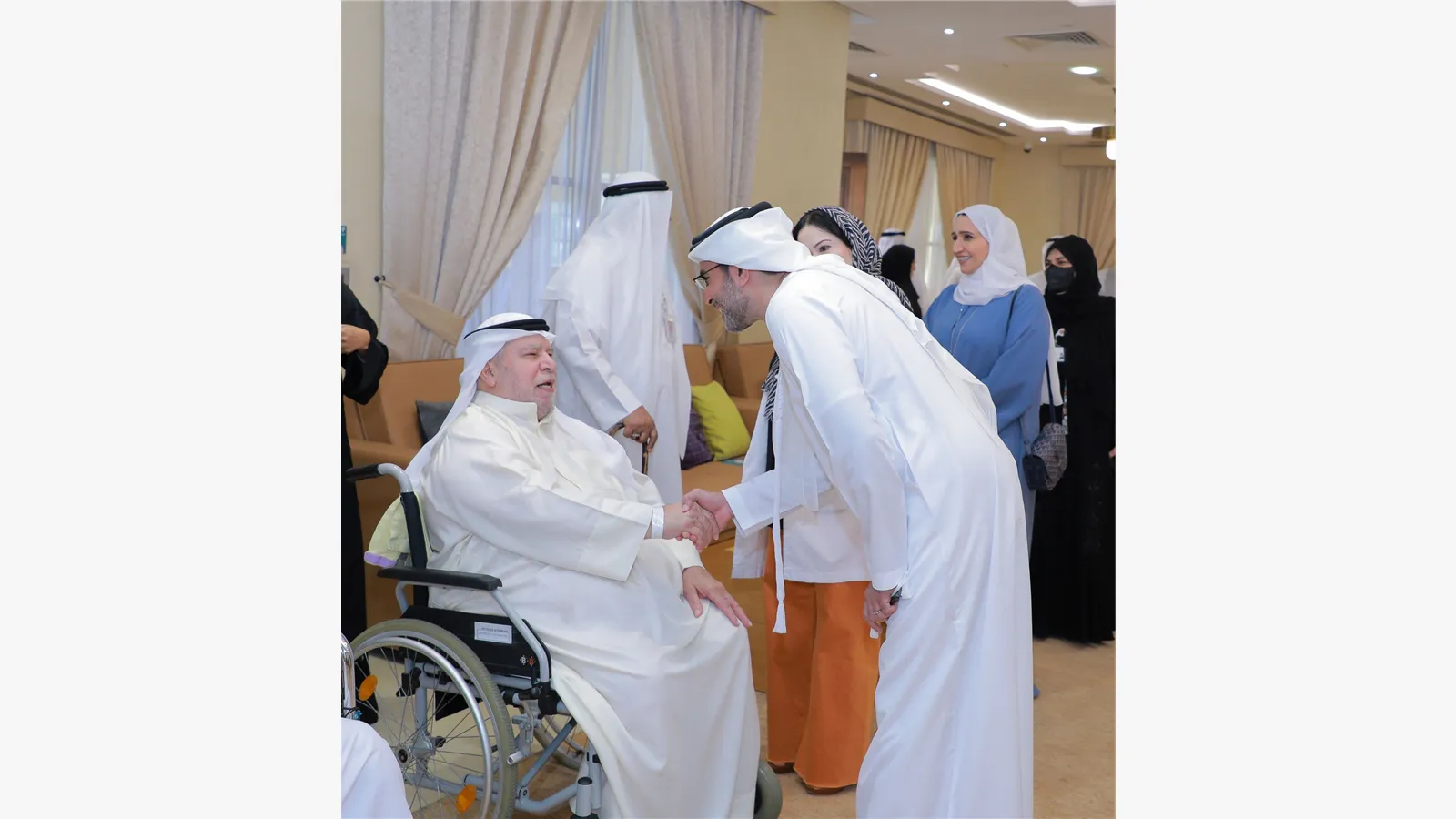 "Energy and Infrastructure" celebrates senior citizens on the occasion of the Arab Volunteer Day 6