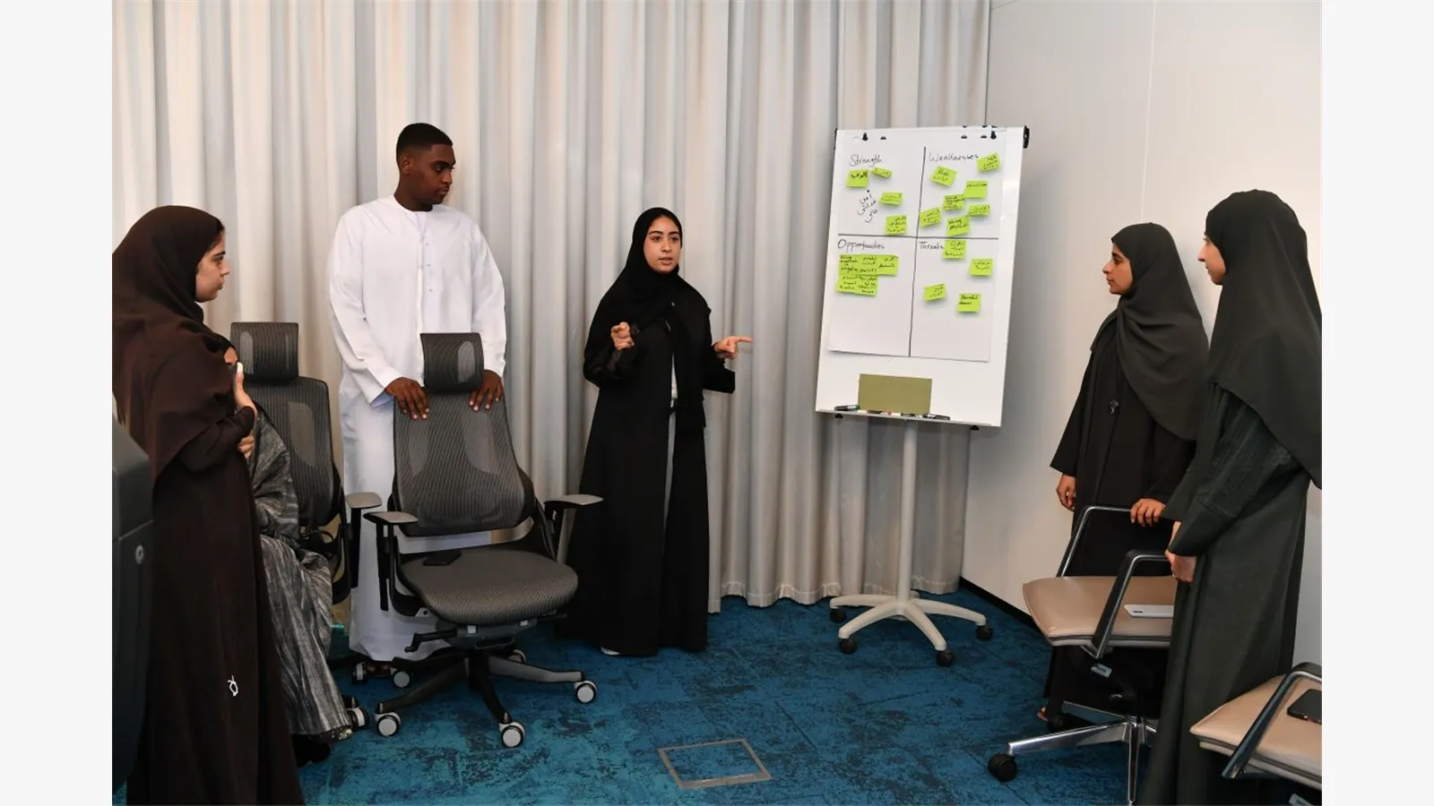 Brainstorming workshop for Intilaaqa students 17