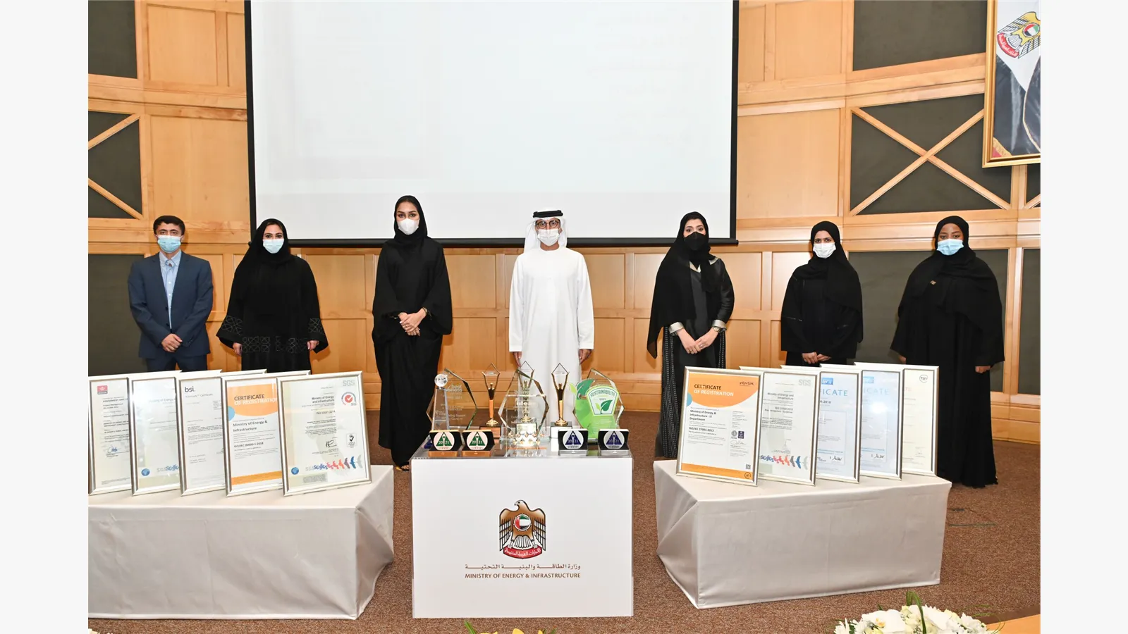 International award ISO certification in 2021 7
