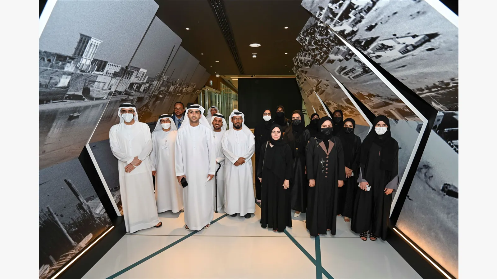 MOEI employees visit the Mohammed bin Rashid Library 7