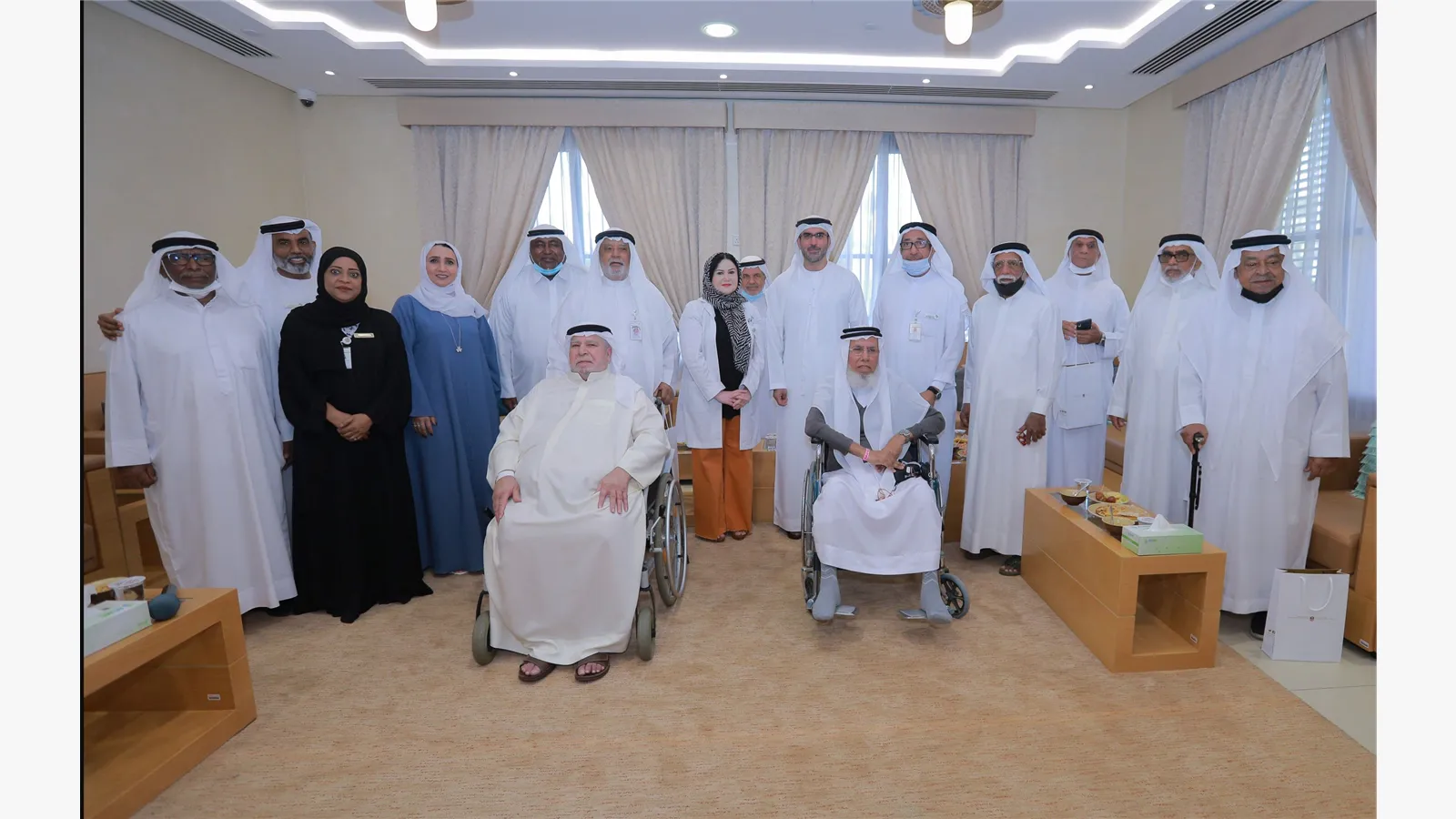 "Energy and Infrastructure" celebrates senior citizens on the occasion of the Arab Volunteer Day 11