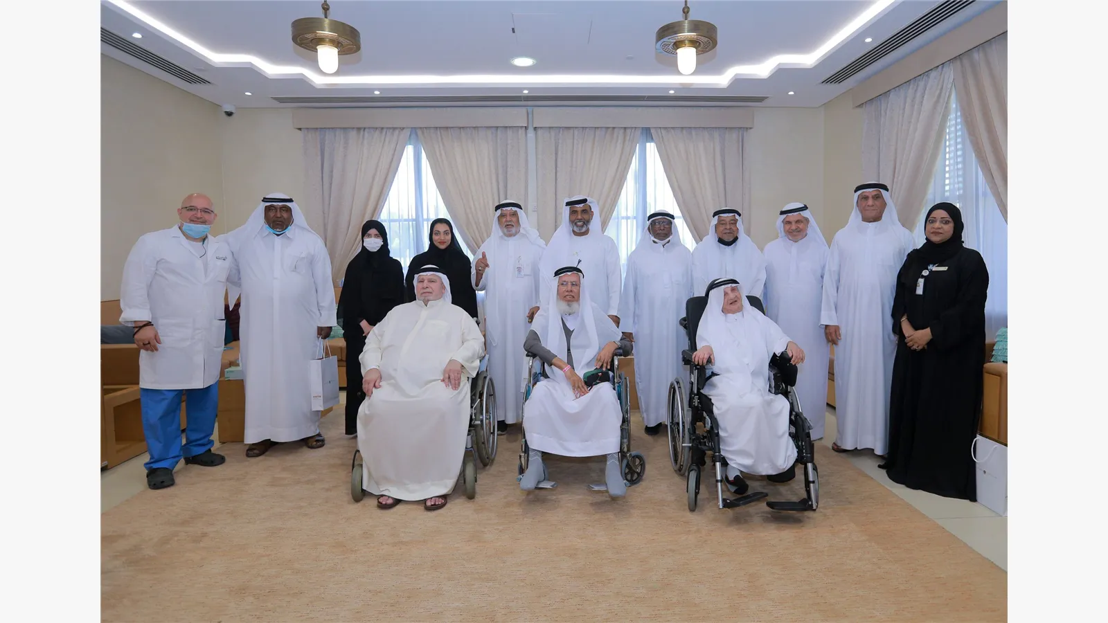 "Energy and Infrastructure" celebrates senior citizens on the occasion of the Arab Volunteer Day 13
