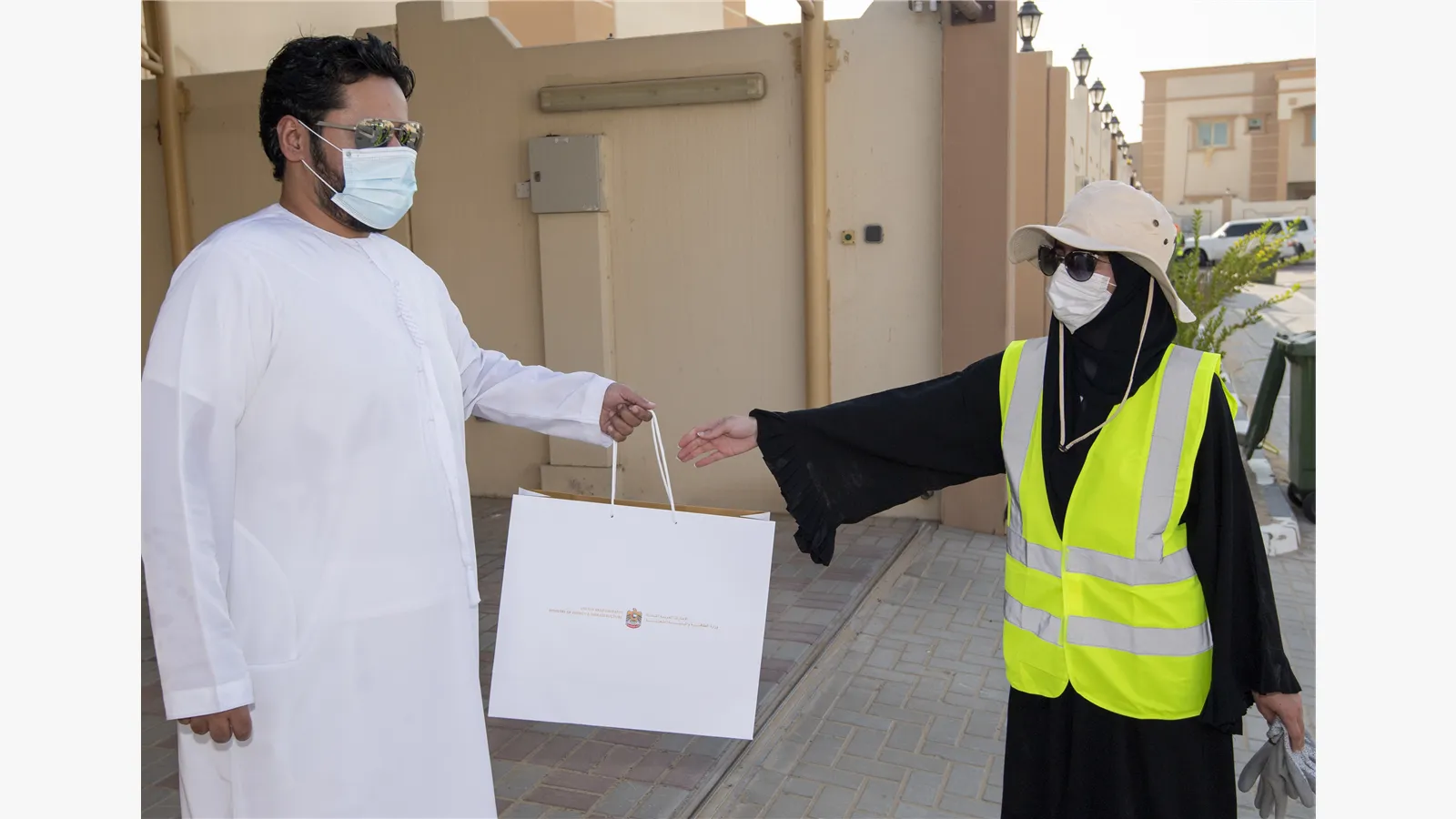The Ministry of Energy and Infrastructure organizes a volunteer initiative in the Al Raqaib neighborhood in the Emirate of Ajman (in conjunction with the Arab Volunteer Day, the International Day of Engineers) 16