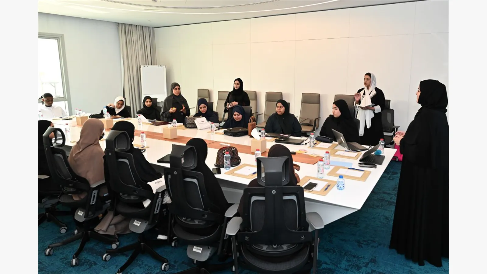 Brainstorming workshop for Intilaaqa students 4